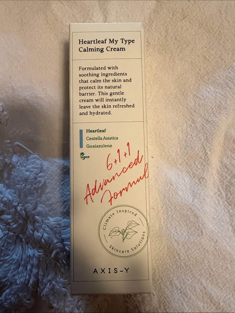 Axis-Y Heartleaf My Type Calming Cream